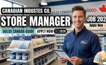 Canadian Industries CIL Store Manager Job 2026 – Dulux Canada Guide